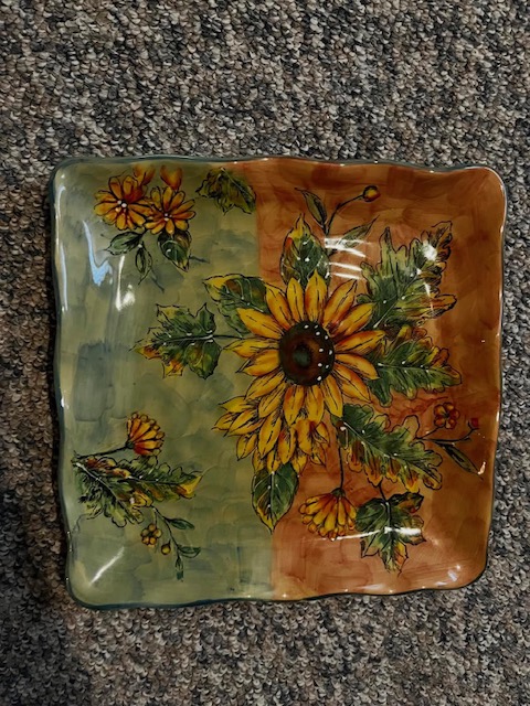 My beautiful platter that was donated - What if you love everything?